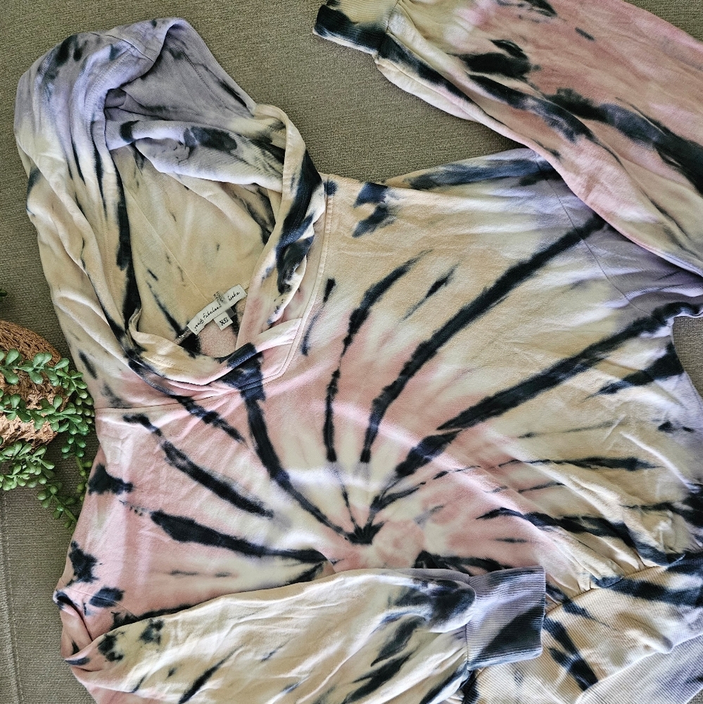 YFB Kelly Tie Dye Hoodie Top